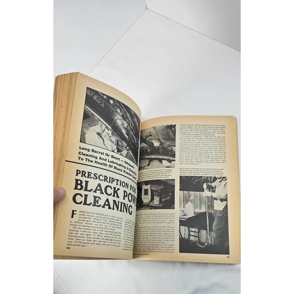 Black‎ Powder Gun Digest 1982 3rd Ed Jack Lewis Muzzleloader Rifle Pistol Guide